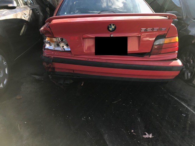 BMW Rear-Ended